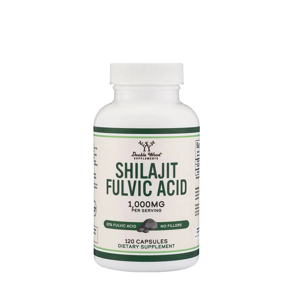 Double Wood Supplements - Double Wood Supplements Shilajit Resin (120 Capsules)