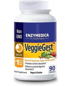 Enzymedica - VeggieGest - 60 kapsler
