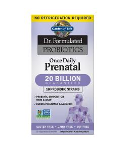 Garden of Life - Dr. Formulated Probiotics Once Daily Prenatal - 30 vcaps