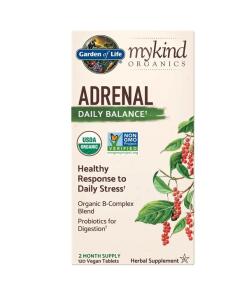 Garden of Life - Mykind Adrenal Daily Balance - 120 vegan tablets