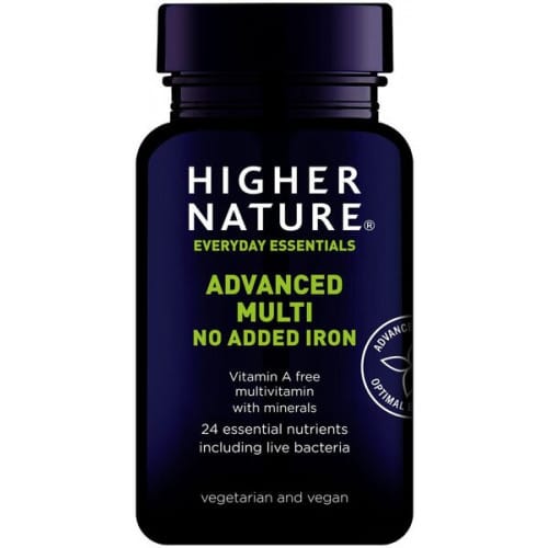Higher Nature - Advanced Multi utan tillsatt järn - 90 flikar