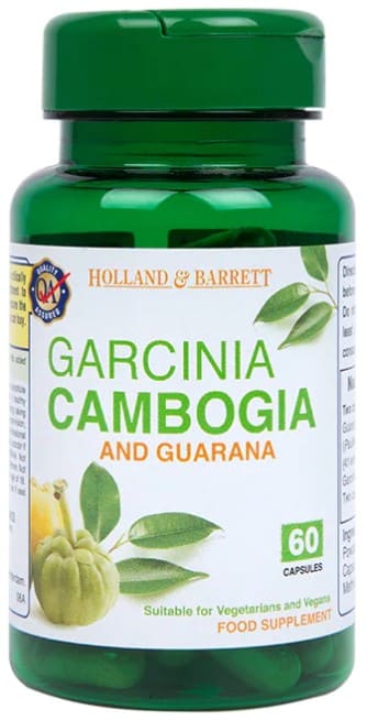 Holland & Barrett - Garcinia Cambogia + Guarana - 60 kapsler