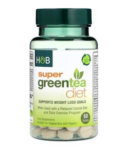 Holland & Barrett - Super Green Tea Diet - 60 tabs