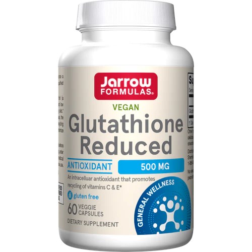 Jarrow Formulas - Reduced Glutathione 500 mg capsules