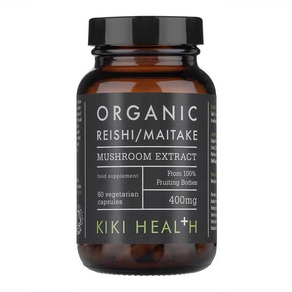 KIKI Health - Reishi & Maitake Mushroom Extract - 60 vcaps