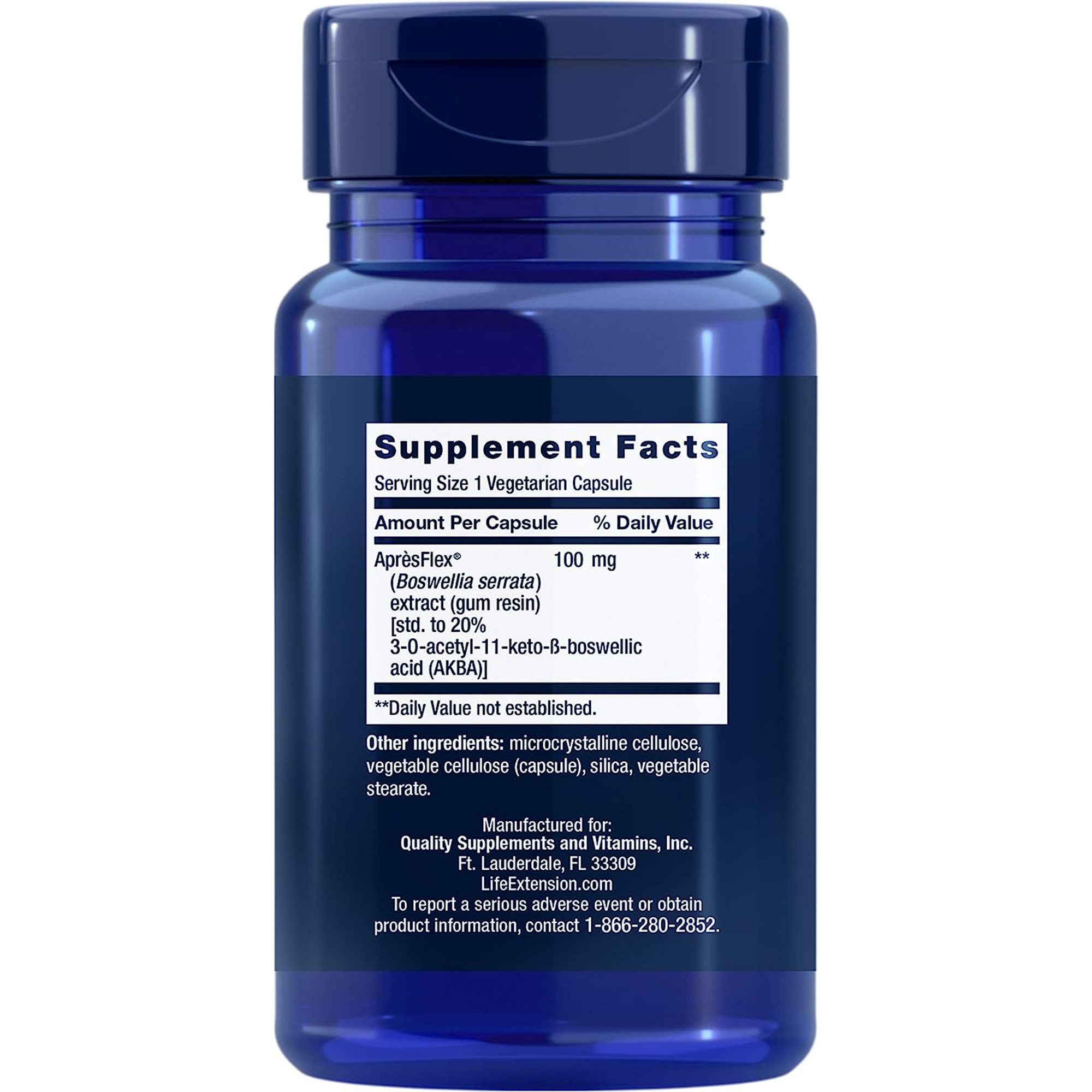 5-LOX Inibidor com ApresFlex, 100mg - 60 vcaps - Image 5