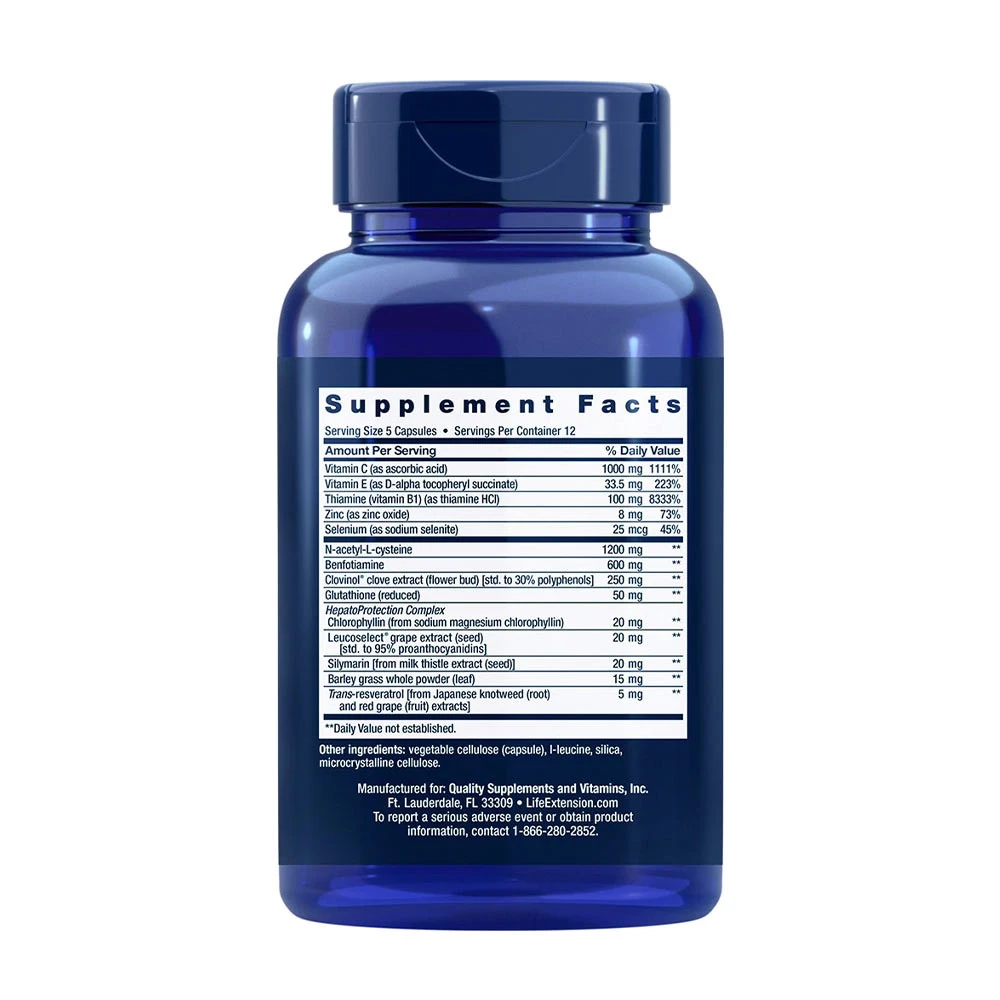 Complexo Anti-Álcool - 60 cápsulas (EAN 737870224006) - Image 2