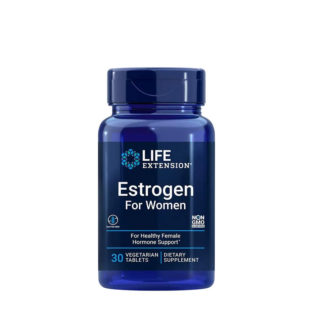 Life Extension - Estrogen For Women - 30 vegetarian tabs