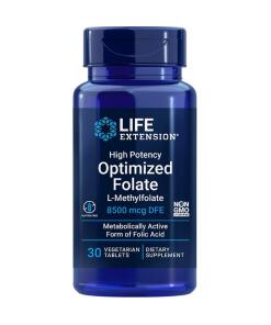 Life Extension - High Potency Optimized Folate - 30 vegetarian tabs
