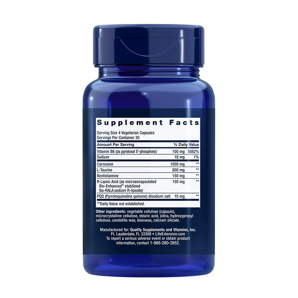 Mitochondrial Energy Optimizer com PQQ - 120 vcaps - Image 2