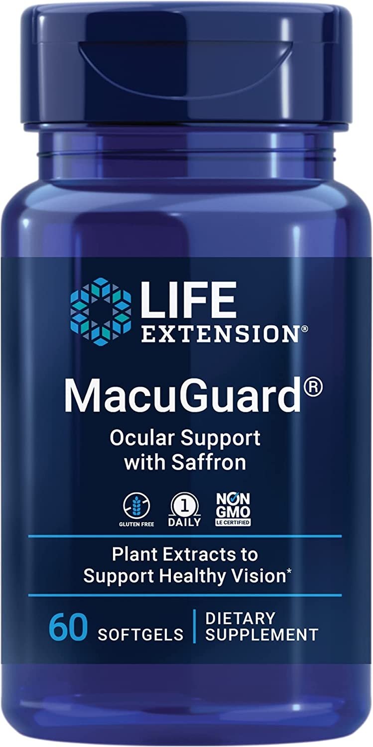 Life Extension - MacuGuard Ocular Support with Saffron - 60 softgels