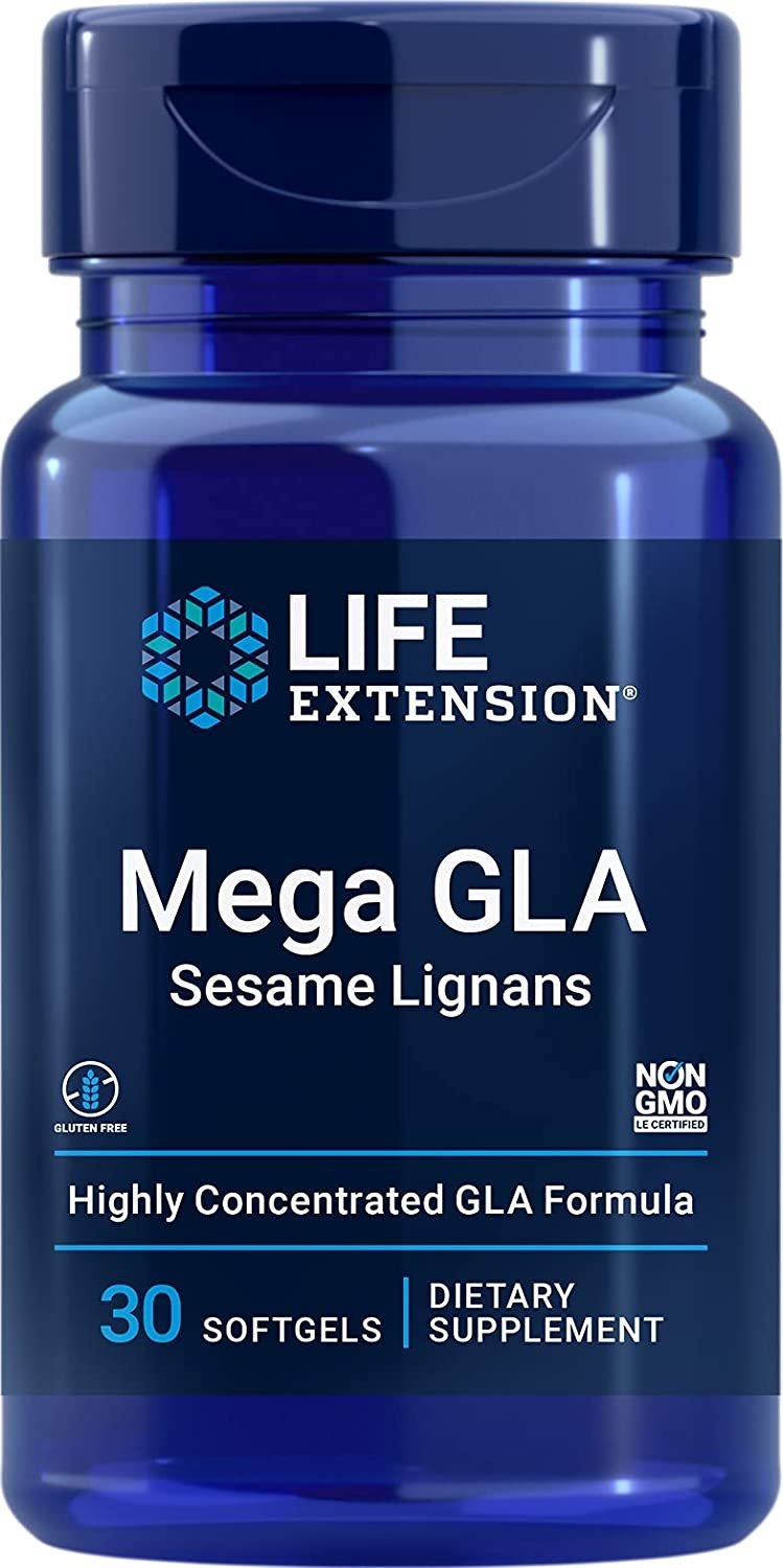 Life Extension - Mega GLA with Sesame Lignans - 30 softgels