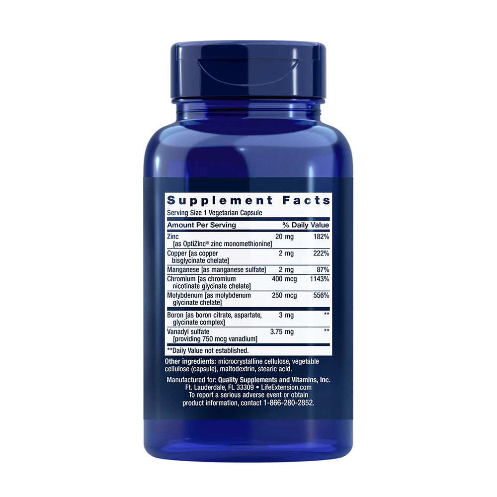 Somente Trace Minerals - 90 vcaps - Image 2