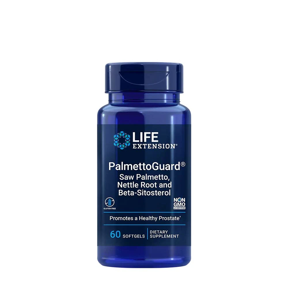 Life Extension - PalmettoGuard Saw Palmetto/Nettle Root with Beta-Sitosterol - 60 softgels