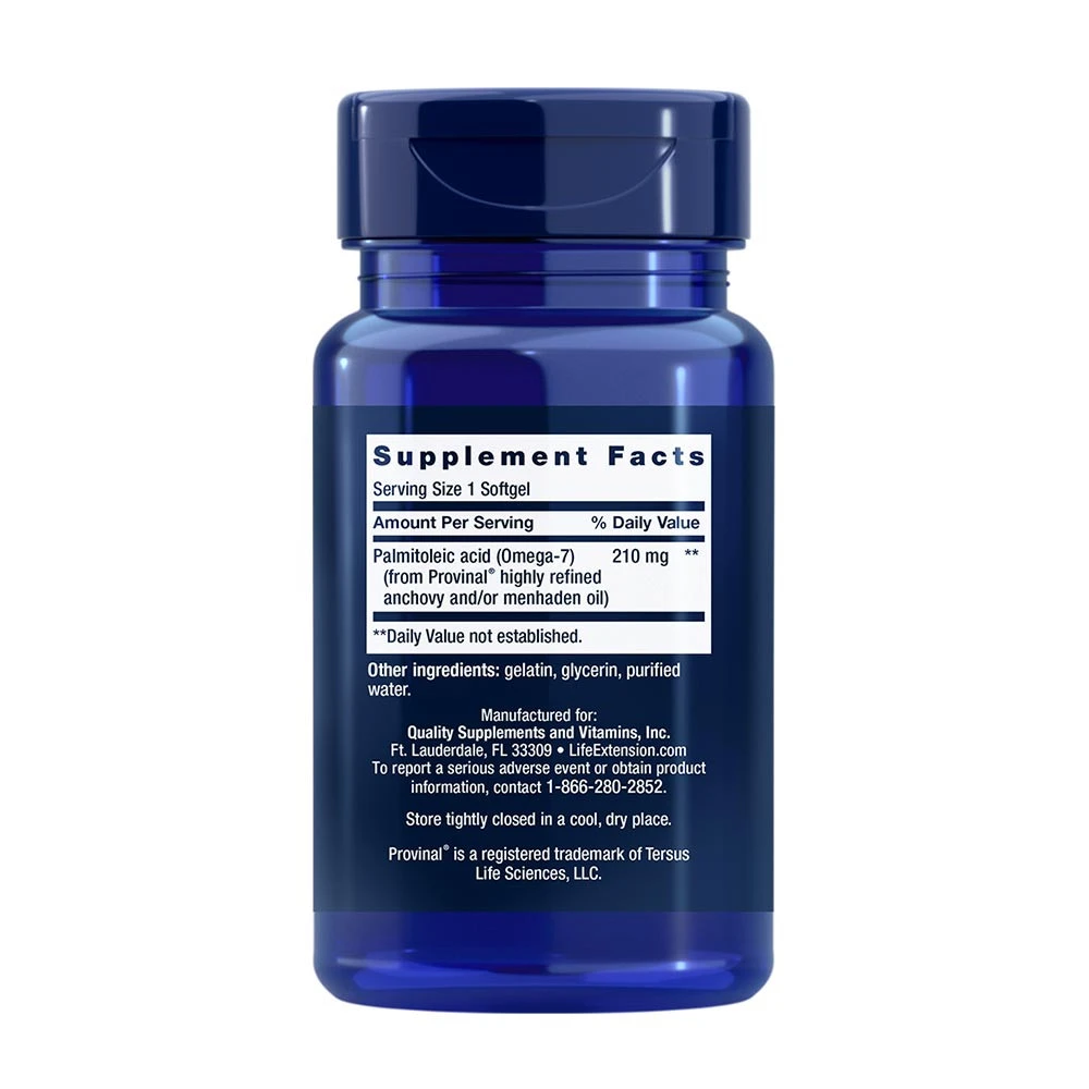 Provinal Purificado Omega-7 - 30 softgels - Image 2