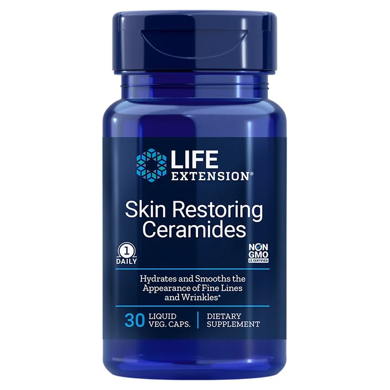 Life Extension - Skin Restoring Ceramides - 30 liquid vcaps