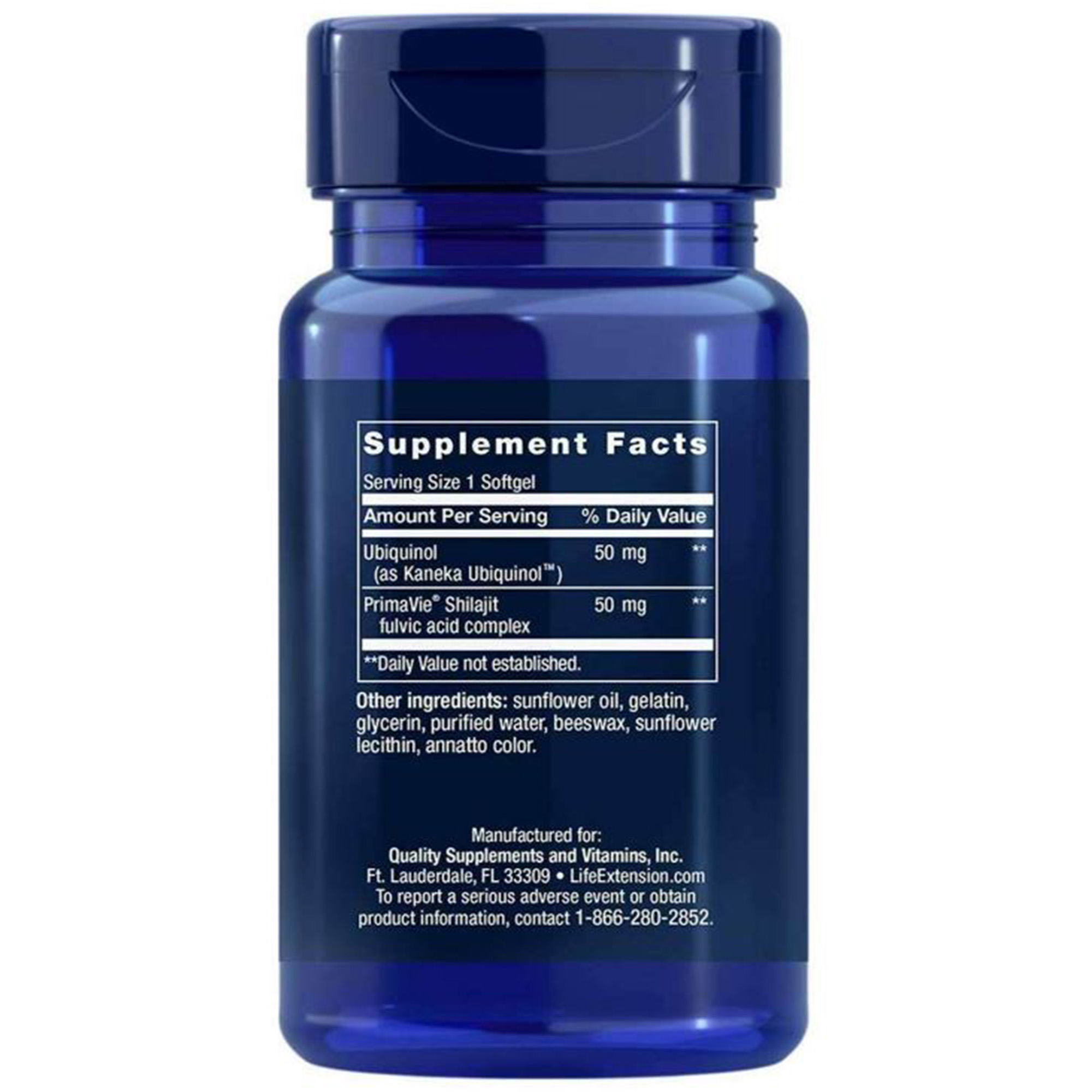 Super Ubiquinol CoQ10 com Suporte Mitocondrial Melhorado, 50mg - 100 softgels - Image 5