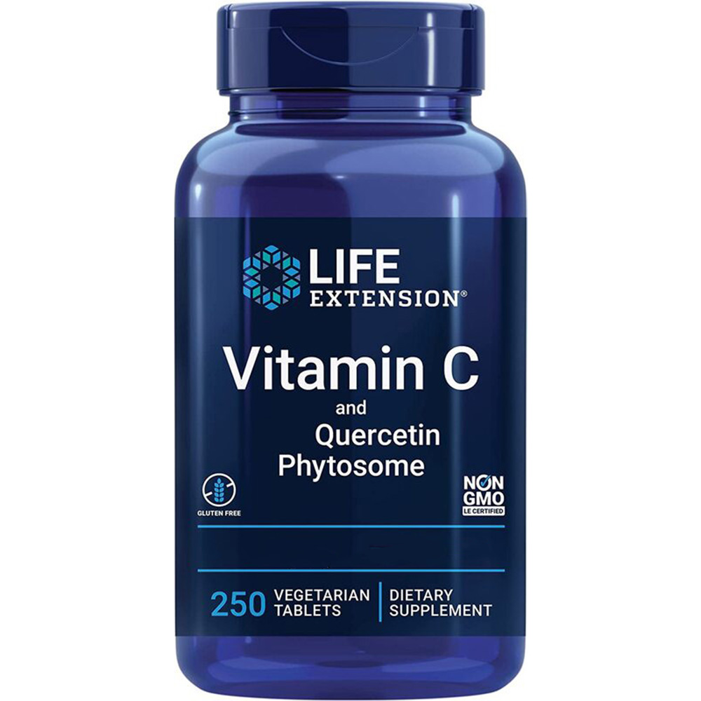 Vitamina C e Bio-Quercetin Phytosome - 250 tabs vegetarianos - Image 4