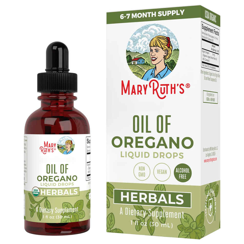 MaryRuth's - Økologisk oregano olie i flydende dråber - 30 ml