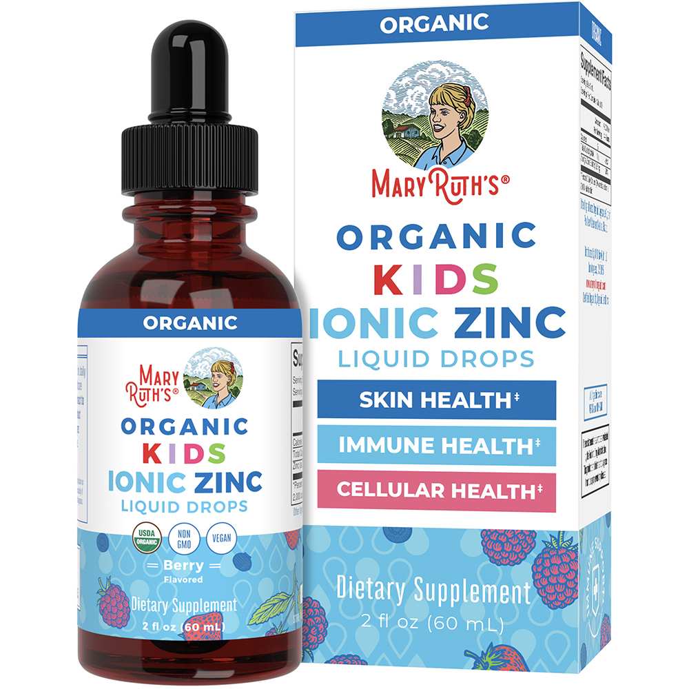 MaryRuth's - Økologiske Ioniske Zink Dråber til Børn