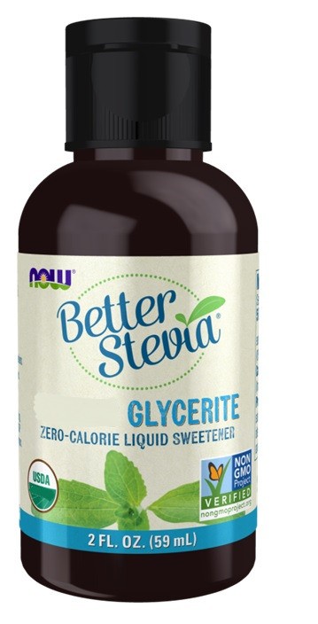NOW Foods - Better Stevia Glycerite - 59 ml.