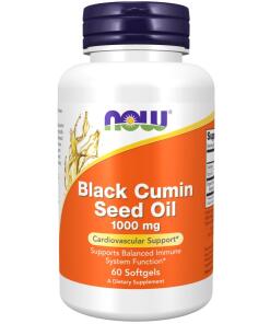 NOW Foods - Black Cumin Seed Oil - 60 softgels