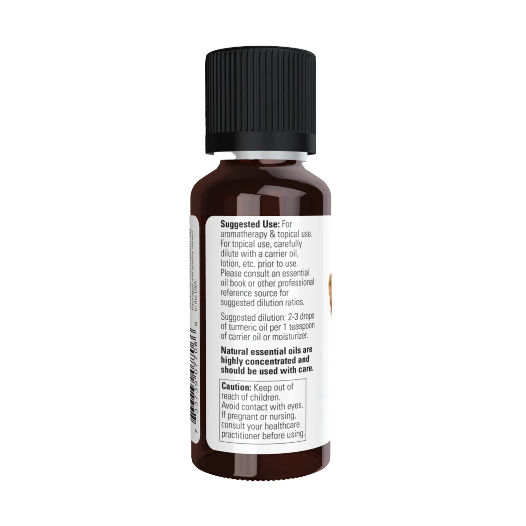 NOW Foods - Óleo Essencial de Curcuma - 30 ml - Image 3