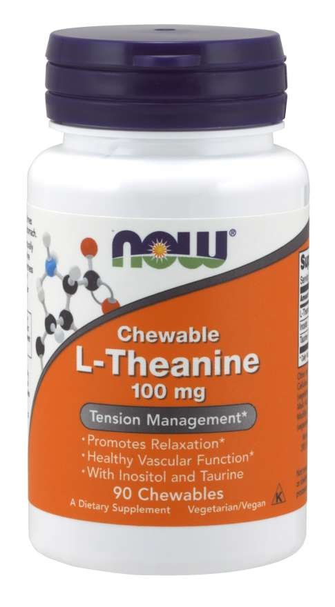 NOW Foods - L-Theanine with Inositol and Taurine