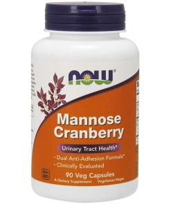 NOW Foods - Mannose Cranberry - 90 vcaps