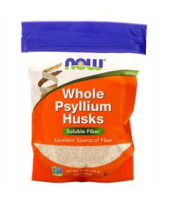 NOW Foods - Psyllium Husks Whole powder