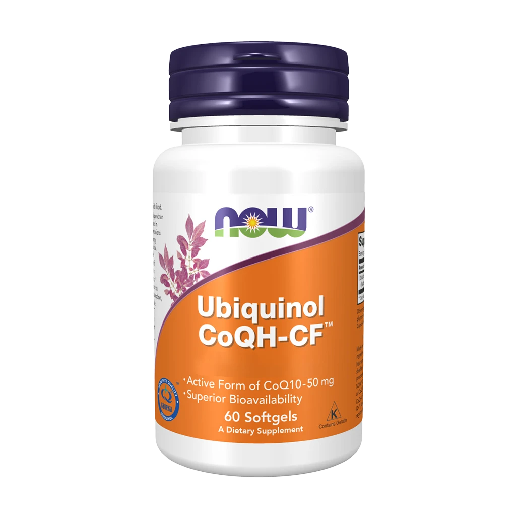NOW Foods - Ubiquinol CoQH-CF - 60 softgels
