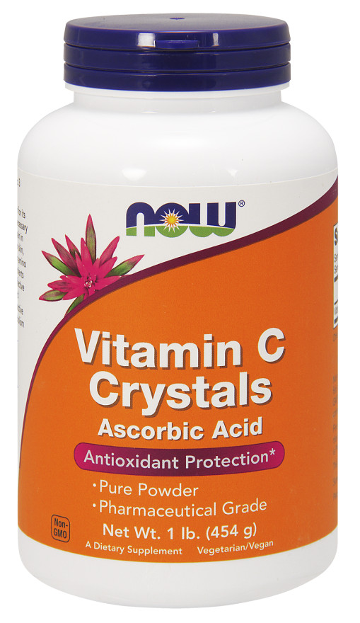 NOW Foods - Vitamin C Crystals - 454g