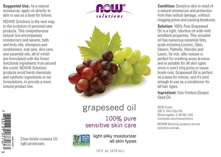 Óleo de grainhas de uva - 473 ml. - Image 2