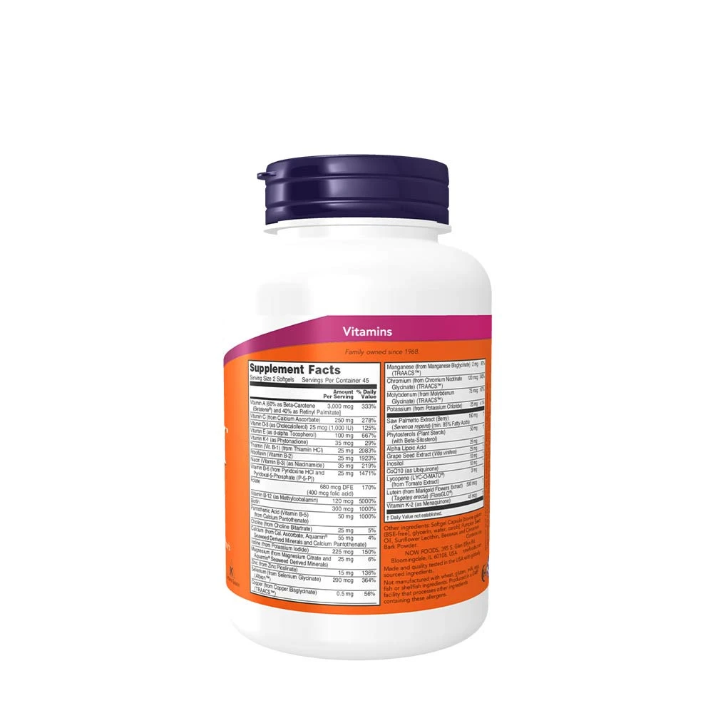 NOW Foods - Adam™ Men's Multiple Vitamin softgels