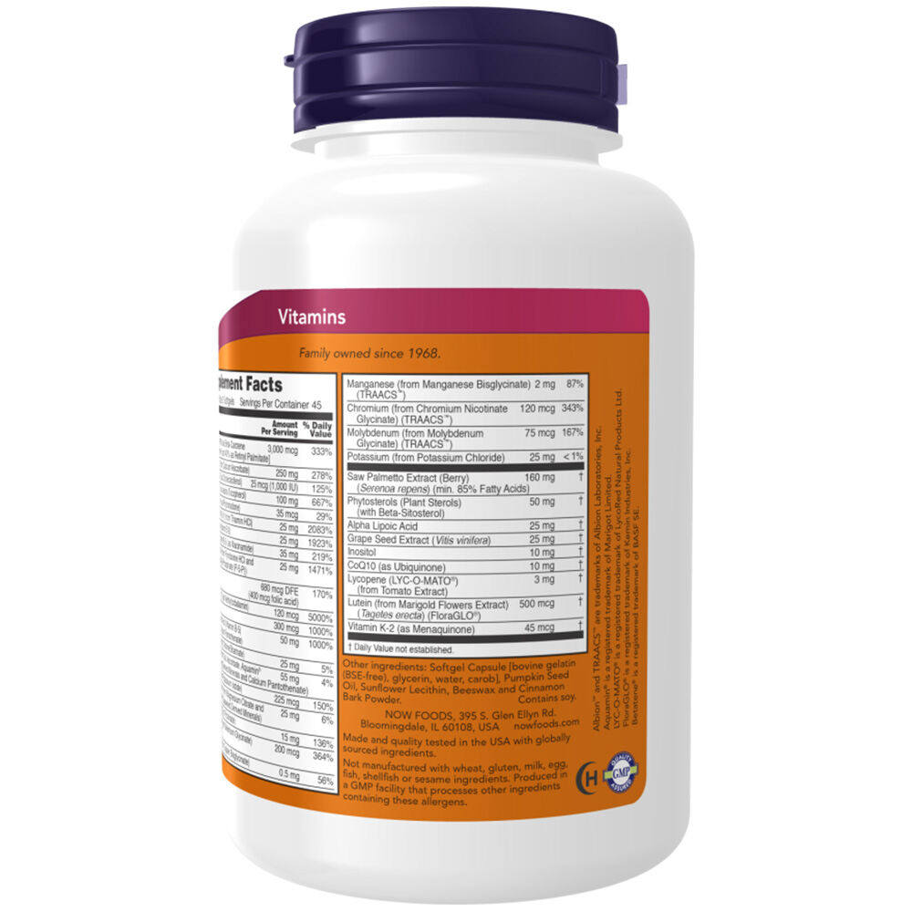 ADAM Multi-Vitaminas para Homens - 90 softgels - Image 6