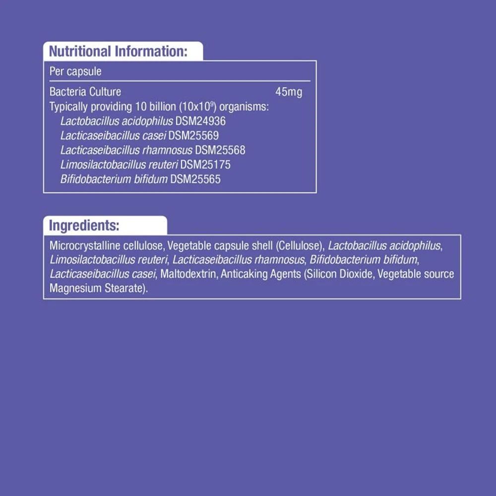 Natures Aid - Bio360 Pro-Diário (10 Mil Milhões de Bactérias) (30 Cápsulas) - Image 2