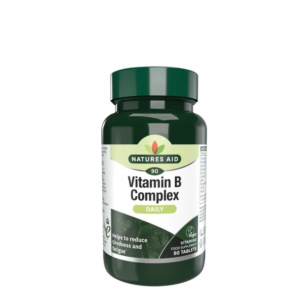 Natures Aid - Natures Aid Vitamin B Complex (90 Tablets)