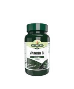 Natures Aid - Natures Aid Vitamin B1 100 mg (90 Tablets)