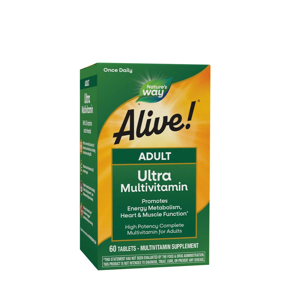Natures Way - Natures Way Alive!® Adult Ultra Multivitamin (60 Tablets)