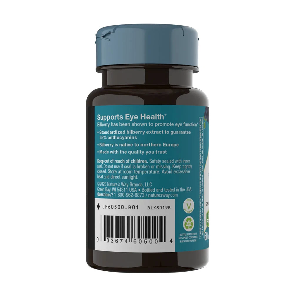 Nature's Way - Mirtilo (60 Cápsulas) - Image 3