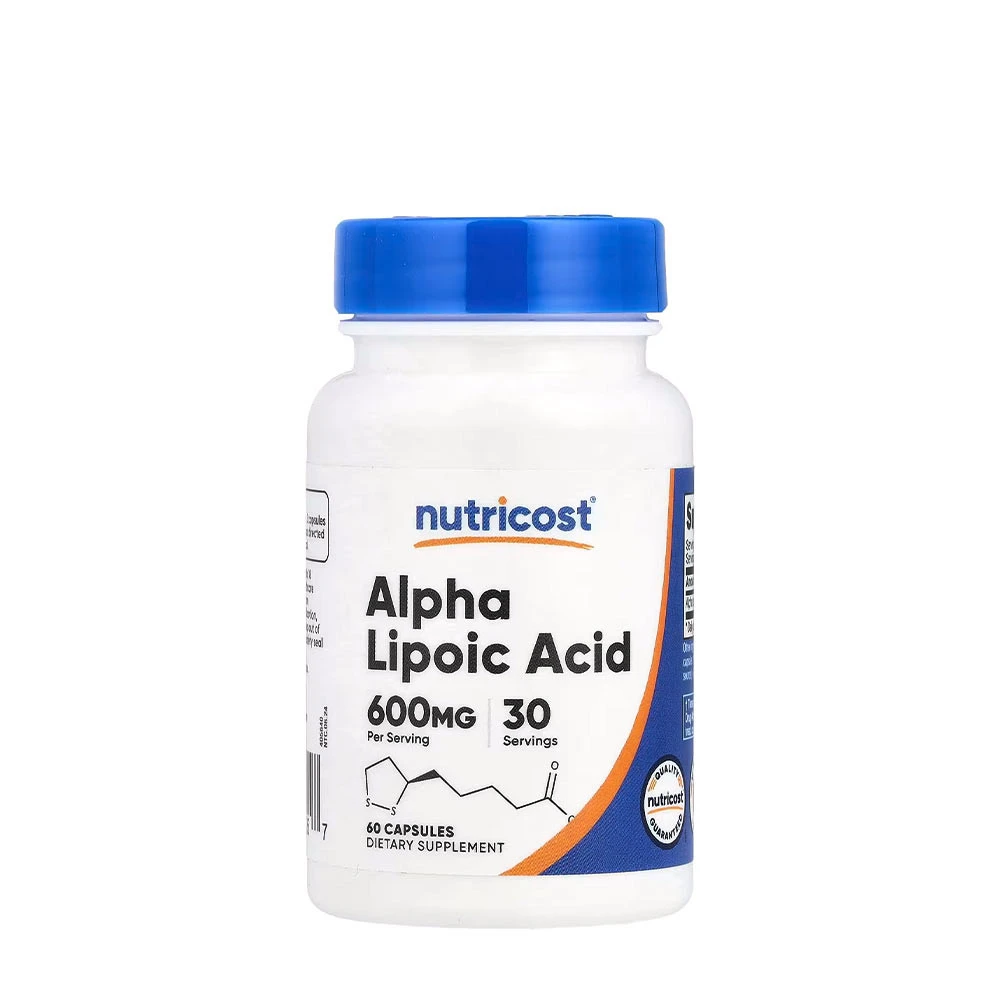 Nutricost - Nutricost Alpha Lipoic Acid 600 mg (60 Capsules)