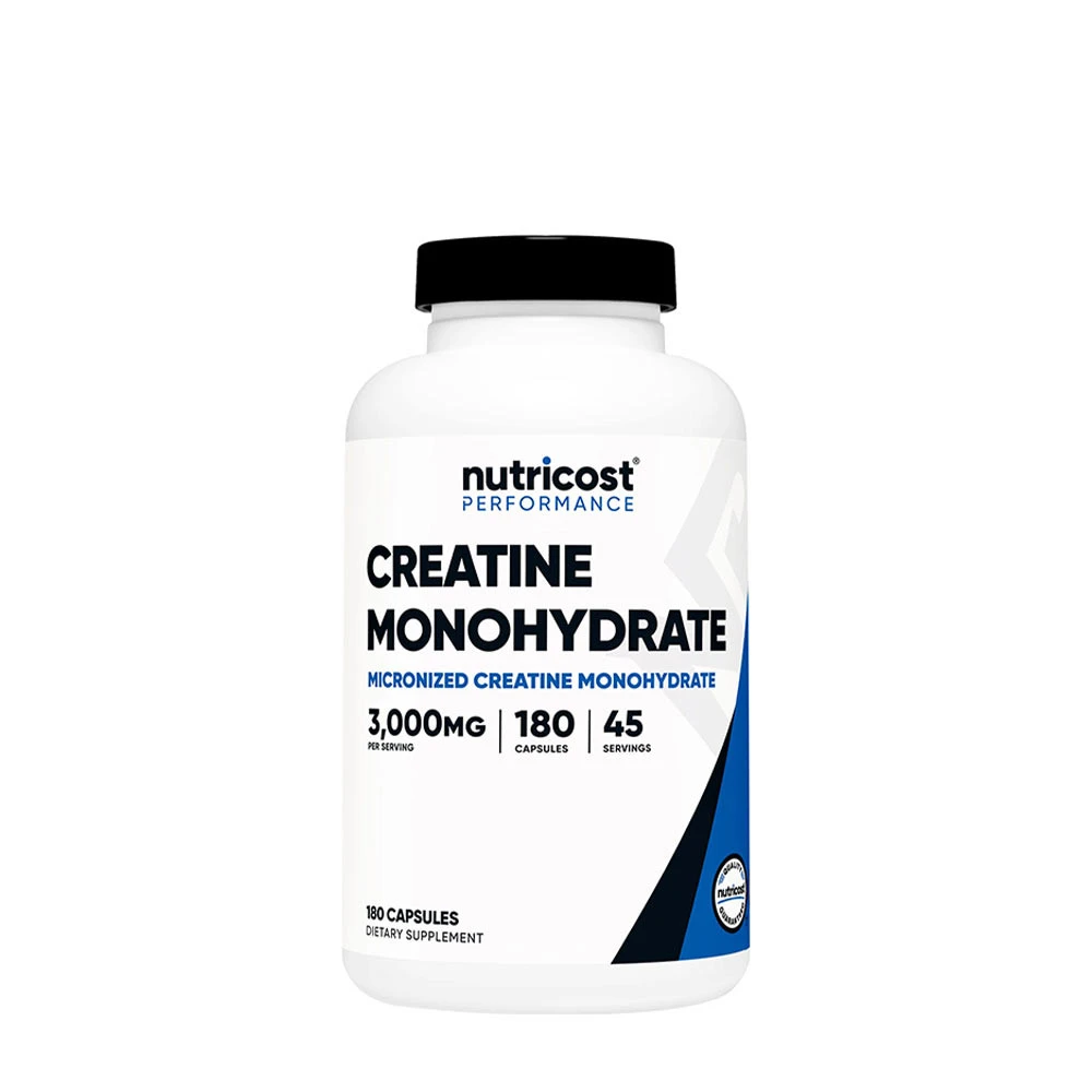 Nutricost - Nutricost Creatine Monohydrate Capsules (180 Capsules)