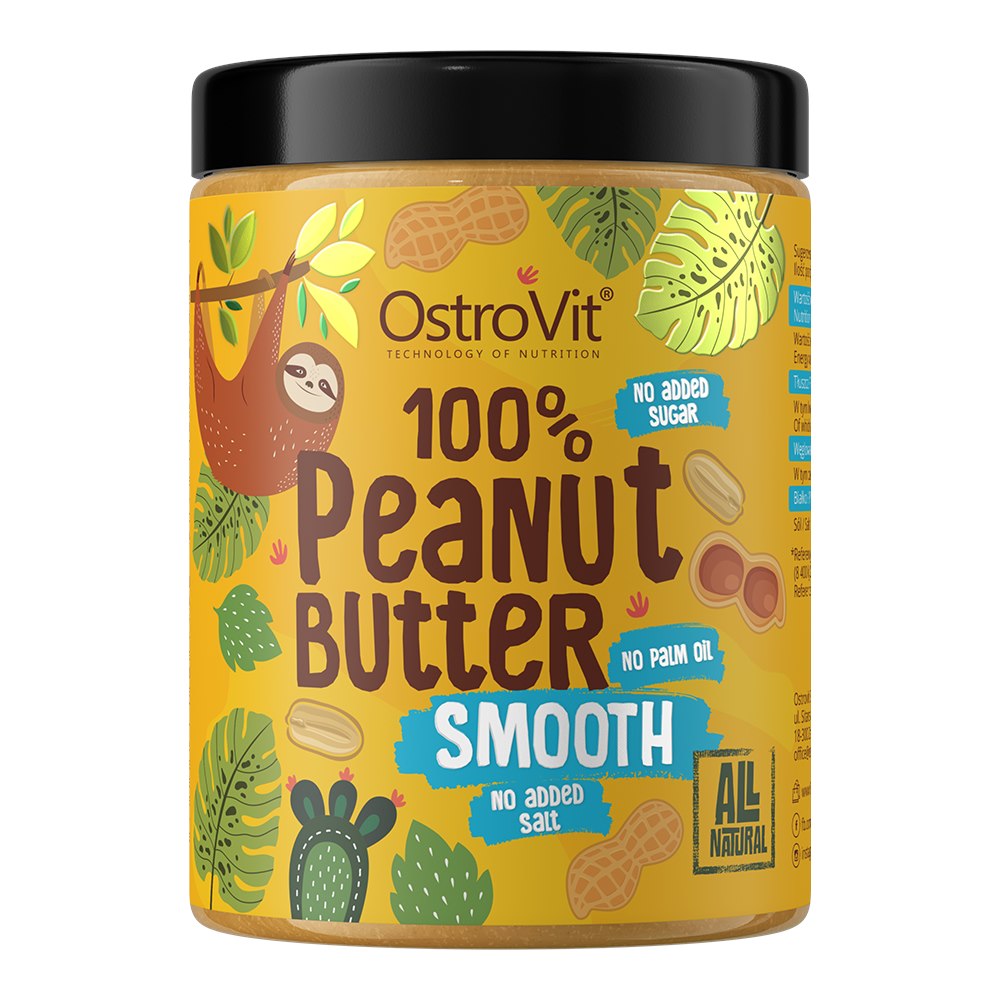 Ostrovit - OSTROVIT 100% Peanut Butter smooth (1000 g)