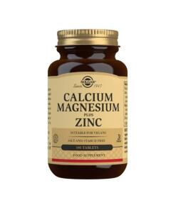 Solgar - Calcium magnesium plus zink - 100 tabletter