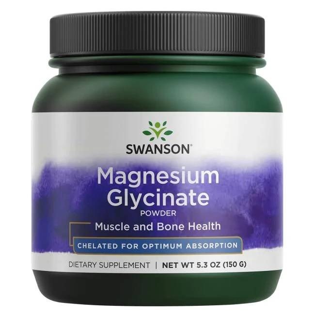 Swanson - Albion Magnesium Glycinate Powder - 150g