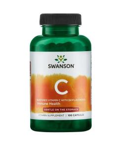 Swanson - Buffered Vitamin C with Bioflavonoids - 100 caps