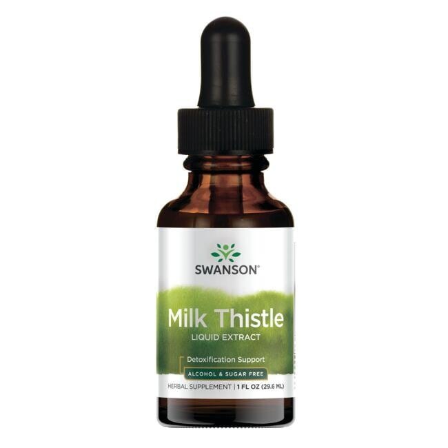 Swanson - Milk Thistle Liquid Extract - 29 ml.