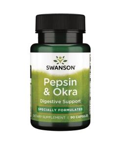 Swanson - Pepsin & Okra - 90 caps