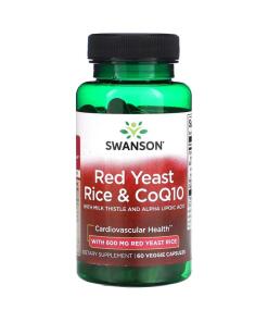 Swanson - Red Yeast Rice & CoQ10 - 60 vcaps