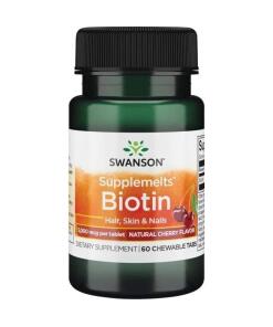 Swanson - SWANSON Biotyna 60 tabletek do ssania